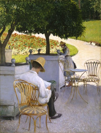 Los naranjos de Gustave Caillebotte